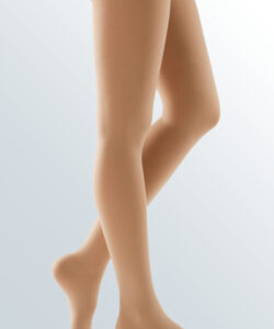 Duomed® Soft Thigh Length Stockings with Silicone Grip Top Open Toe Ccl 1 (14-17mmHg), Ccl 2 (18-24mmHg) & Ccl 3 (25-35mmHg) British Standard