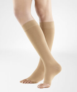 VenoTrain® Micro Knee Length Stockings Open Toe Ccl 1 (18-21mmHg) & Ccl 2 (23-32mmHg) RAL