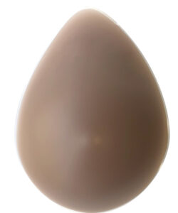Trulife PARTIAL TEARDROP ENCORE 356 Symmetrical Silicone Breast Form for Dark/Brown Skin - Partial to Moderate Coverage
