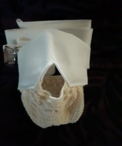 Type 2 63A Scrotal Oedema Suspensory Bandage Support with Cream Cotton Net Pouch - Discontinued Line - Limited Stock