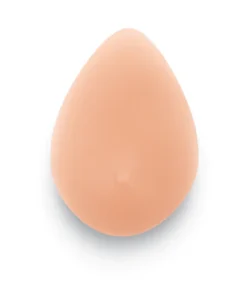 Trulife PARTIAL TEARDROP 531 Lightweight Symmetrical Silicone Breast Form. Light Shade - Partial to Moderate Coverage