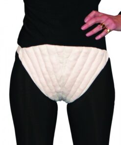JoViPad Female Genital Lymph Pad with Straps - for Lymphoedema, Swelling, Fibrosis in the Labia or Groin Area