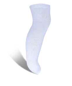 SYMES TUBE Prosthetic / Amputee Below Knee Through Ankle THICK Soft Terry Cotton Sock with Elasticated Top