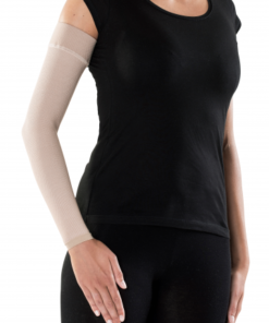 Sigvaris 503 Traditional Natural Rubber Lymphoedema Armsleeve with Knobbed Grip Top Ccl 2 (23-32 mmHg) RAL Standard