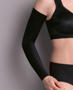 Lymphoedema Relief Arm Sleeve with Integrated 3D Textured Dots for Massage & Lymphatic Drainage Effect