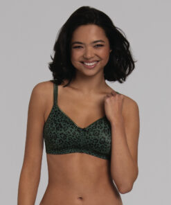 Anita TONYA ART Limited Edition Decorative Print Post-Mastectomy Bra Medium Support - Size UK32-44 AA-D and UK32-40 E in Anthracite & Jungle