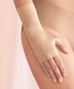 Lymphatic Relief Glove with Integrated 3D Textured Dots - for Massage & Lymphatic Drainage Effect