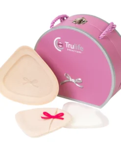 Trulife CARA 153 Symmetrical Triangle Silicone Breast Prosthesis - Shallow Profile - NEW STYLE