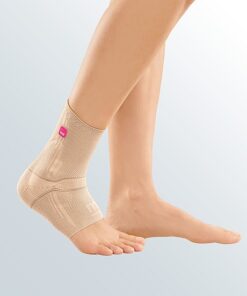 Levamed Ankle Support with Integrated 3D Silicone Pads & Class 2 Compressive Knitted Fabric to Reduce Swelling