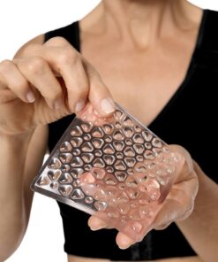 Lymph Pressure Pad 100% Medical Silicone with Textured Surface - for Mild Lymphoedema, Loosening Fibrosis and Scar Therapy