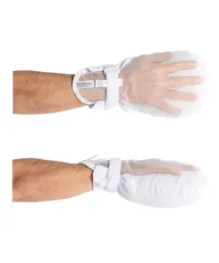 Mitty Air Double Security Hand Mitt without Finger Separators - Suitable for use with IV lines