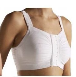Post-Mastectomy Bra - Provides Firm Compression Level 2 to Support Surgical Site & Assist Drainage
