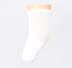 CozMedix BK Amputee Stump Sock Dual Thickness UPPER PLAIN COTTON / LOWER TERRY COTTON 90% Cotton