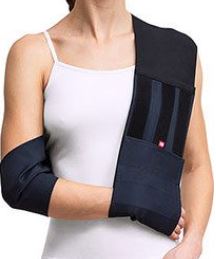 BrownGuard 100 Arm Sling Type 02 - Supports the Shoulder, Elbow, Wrist & Hand - Latex Free