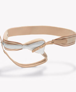 Single SCROTAL Hernia Elastic Band Truss with Short Spring Combination - Medical Grade