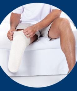 Stump Shrinker 4-Way Stretch with Silicone Top Band - Ccl 2 and Ccl 3 US Classification