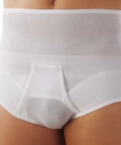 Post-Hernioplasty Brief - Provides Compression & Support to the Surgical Site following Hernia Repair Surgery - Medical Grade