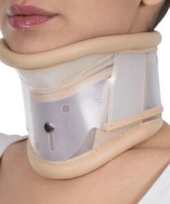 Adjustable Cervical Collar With Chin Support PVC - for Cervical Disc Hernia, Arthrosis, Trauma, Recovery