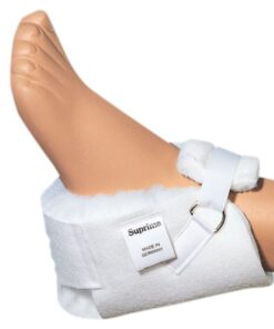 Heel Protector with D Ring & Velcro Fastening Polyester for Bed-Bound Patients