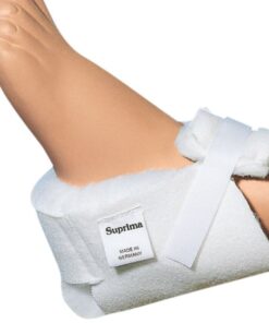 Heel Protector with Velcro Fastening Polyester for Bed-Bound Patients