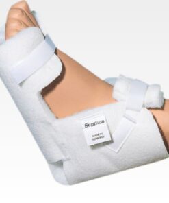 Compact Heel Protector with Velcro Fastening & Front Foot Section Polyester for Bed-Bound Patients