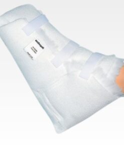 Heel Protector Complete Foot Coverage with 3 Sets of Velcro Fastening Straps for Bed-Bound Patients