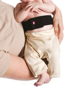 Baby Infant BrownGuard 700 Umbilical Hernia Belt Type 01 - High Quality, Medical Grade & Latex Free