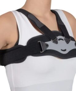 Pectus Carinatum Orthosis with Adjustable Shoulder Straps - for Chest Wall Deformity or Pigeon Chest Correction