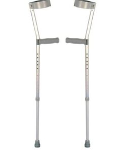 Trulife RM51 Soft Handle Grip Aluminium Crutch - Single & Double Adjustable